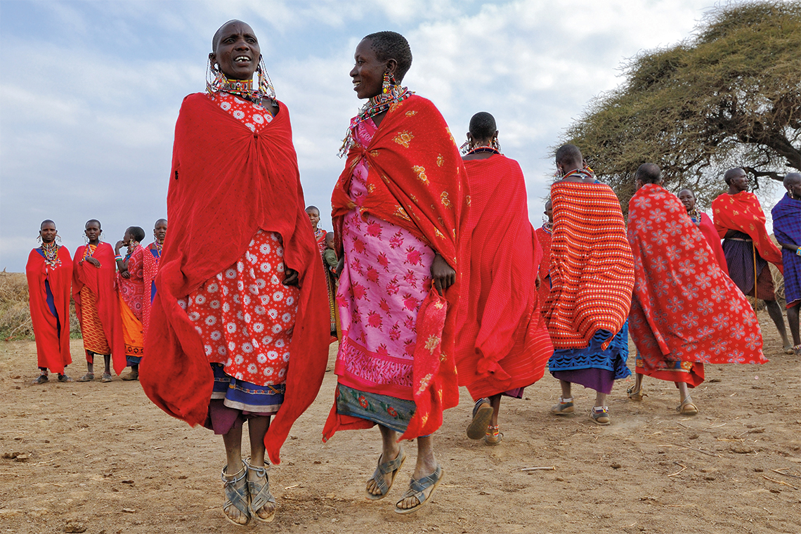Women from the Maasai Mara National Park. Photography: Shutterstock / Oleg Znamenskiy