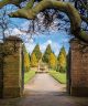 Entrance gate to the rose gardens at Newstead Abbey. Photography: Shutterstock / Jason Batterham.