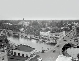Andrews Avenue at the New River, 1939. <em>Photography: State Archives of Florida, Florida Memory.</em>