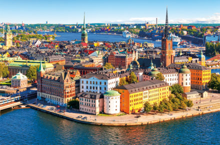 The old town, Gamla Stan. Photography: Shutterstock / Scanrail1.