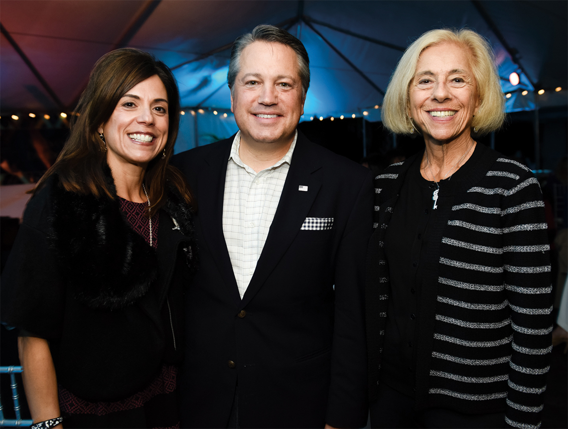 Eileen and Commissioner Chip LaMarca and Diane LaMarca.