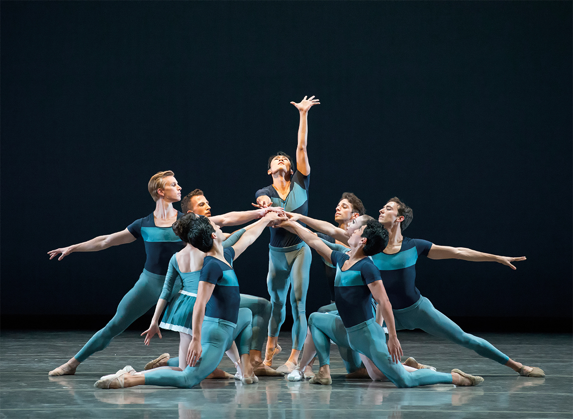 Miami City Ballet dancers in Year of the Rabbit. Choreography by Justin Peck.