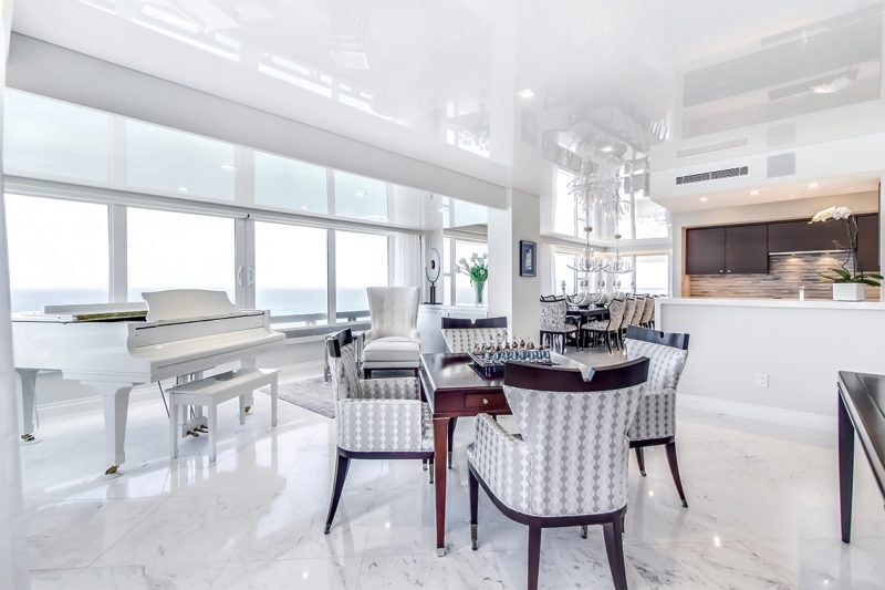 All new solid-core interior doors with new chrome lever door handles.