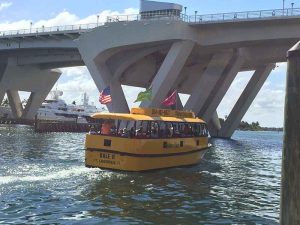 The Water Taxi from Hilton Fort Lauderdale Marina