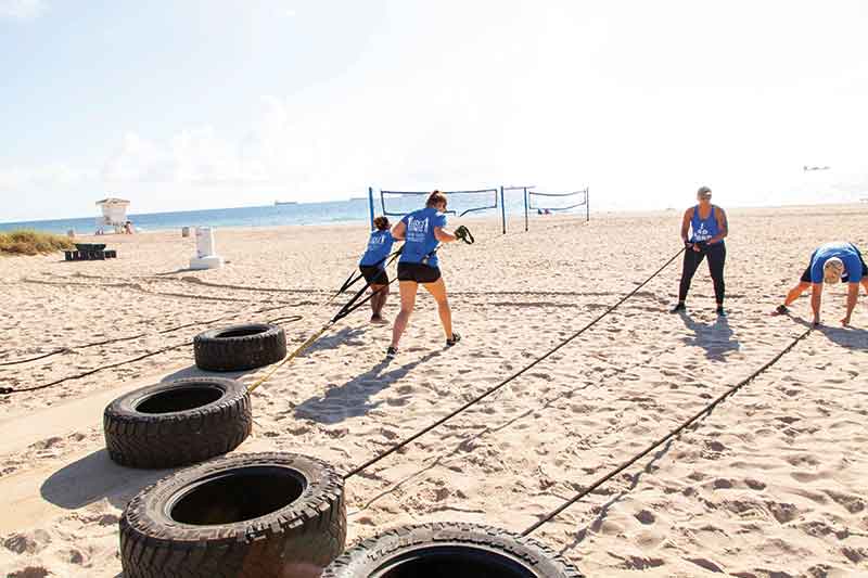 Scenes from the first annual Fit Fort Lauderdale. <em>Photography: Fit Fort Lauderdale.</em>