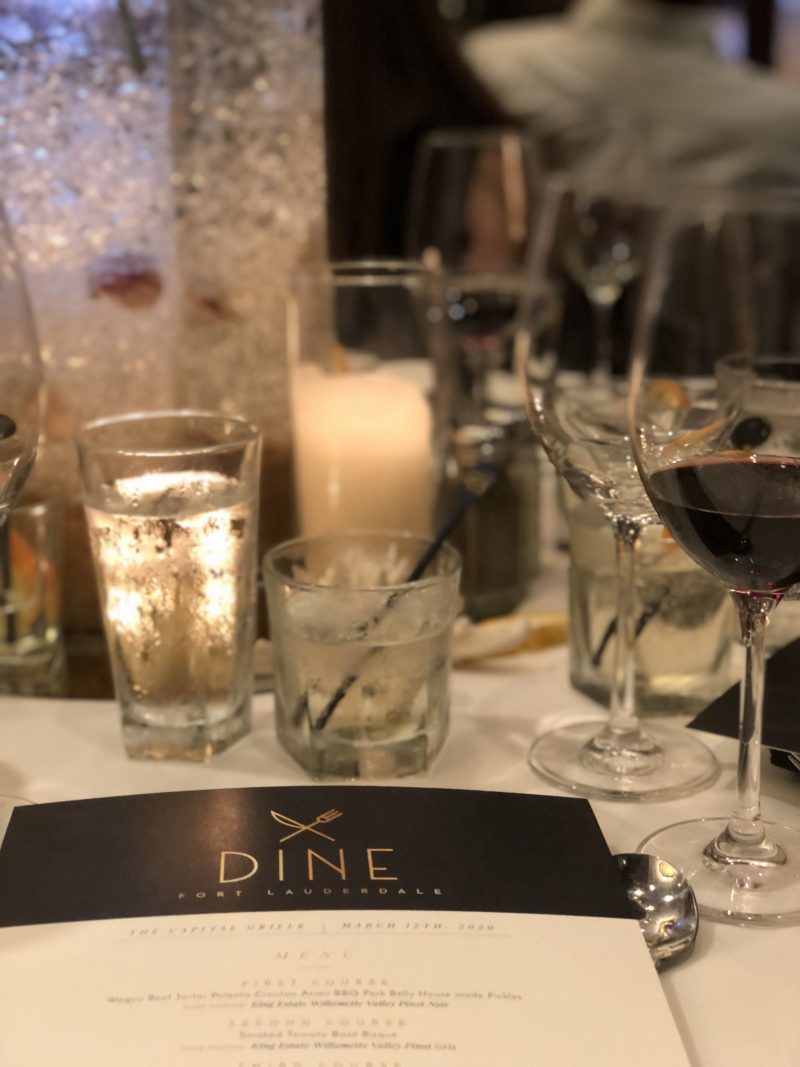DINE Fort Lauderdale Hosted at The Capital Grille – Fort Lauderdale