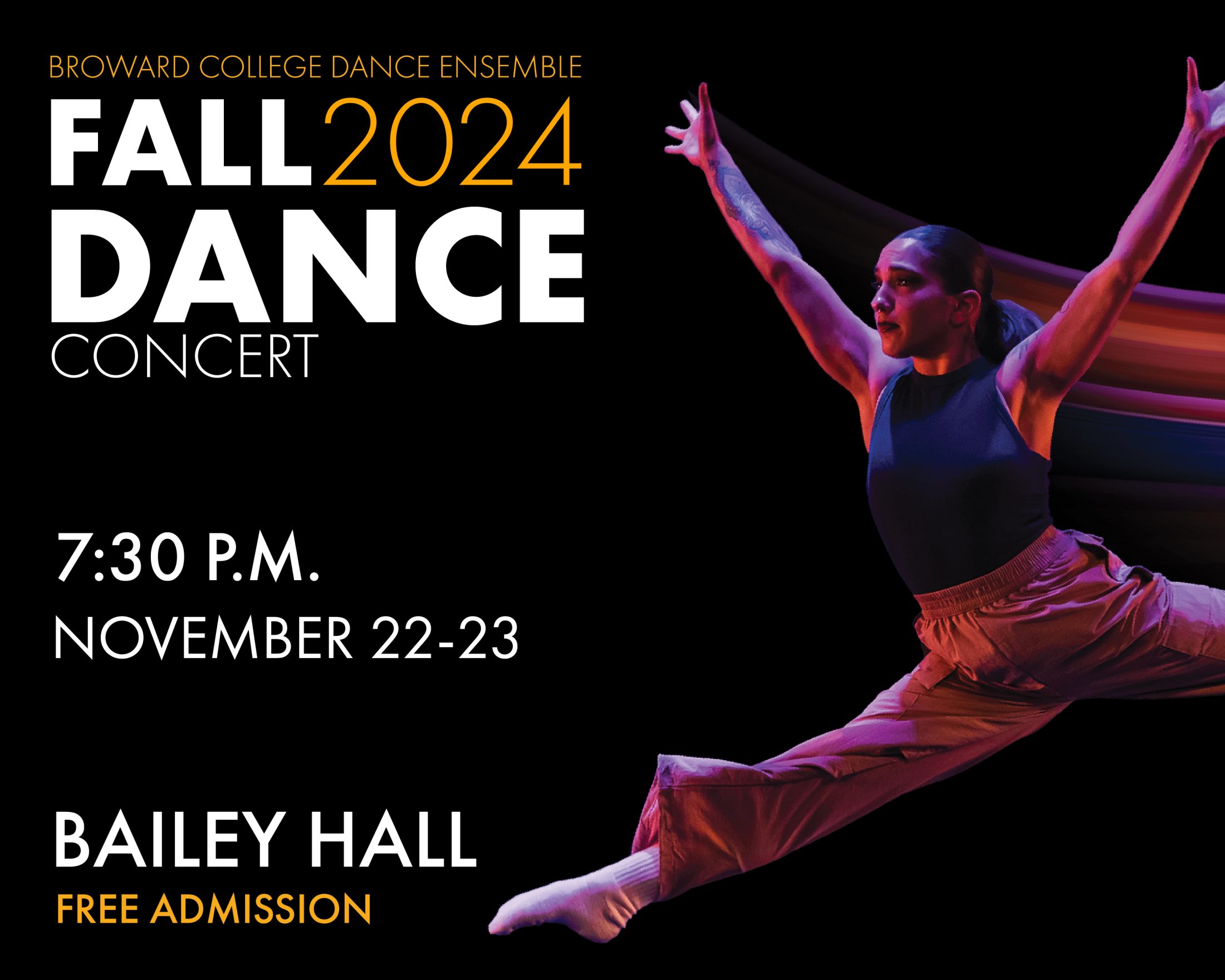 Broward College Dance Ensemble’s Fall 2024 Dance Concert Fort